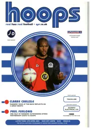 Programme: Queens Park Rangers vs Luton Town FC (12th Apr 2003)