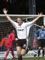 A celebrating Steve Howard