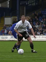 Chris Willmott keeps his eye on the ball