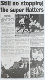 Match Report: Swindon Town vs Luton Town FC (3rd May 2003)