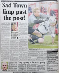 Match Report: Swindon Town vs Luton Town FC (3rd May 2003)
