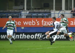 Kevin Foley scores the first goal