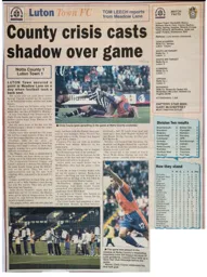 Match Report: Notts County vs Luton Town FC (6th Sep 2003)