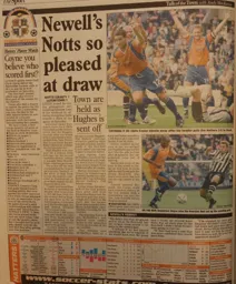 Match Report: Notts County vs Luton Town FC (6th Sep 2003)