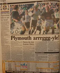 Match Report: Plymouth Argyle vs Luton Town FC (13th Sep 2003)
