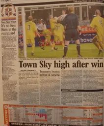 Match Report: Luton Town FC vs Tranmere Rovers (6th Oct 2003)