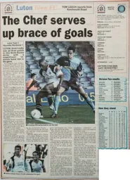 Match Report: Luton Town FC vs Wycombe Wanderers (11th Oct 2003)