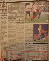 Match Report: Brentford vs Luton Town FC (18th Oct 2003)