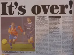 Match Report: Southend United vs Luton Town FC (9th Dec 2003)