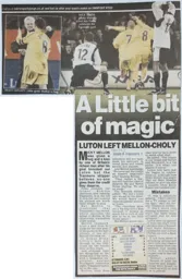 Match Report: Luton Town FC vs Tranmere Rovers (24th Jan 2004)
