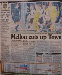 Match Report: Luton Town FC vs Tranmere Rovers (24th Jan 2004)