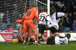 Somehow the ball stayed out