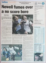 Match Report: Wycombe Wanderers vs Luton Town FC (14th Feb 2004)