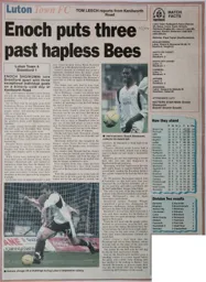 Match Report: Luton Town FC vs Brentford (21st Feb 2004)
