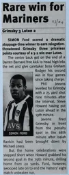 Match Report: Grimsby Town vs Luton Town FC (24th Feb 2004)