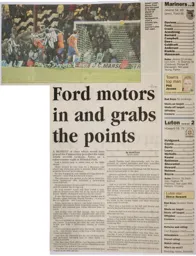 Match Report: Grimsby Town vs Luton Town FC (24th Feb 2004)