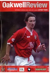 Programme: Barnsley vs Luton Town FC (6th Mar 2004)