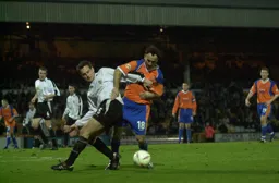 Ahmet Brkovic tangles with Mick Walsh