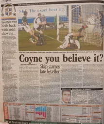 Match Report: Luton Town FC vs Plymouth Argyle (20th Mar 2004)
