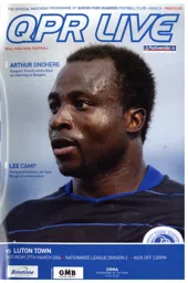 Programme: Queens Park Rangers vs Luton Town FC (27th Mar 2004)