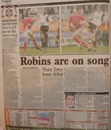 Match Report: Luton Town FC vs Swindon Town (12th Apr 2004)