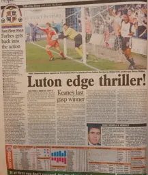 Match Report: Luton Town FC vs Bristol City (17th Apr 2004)