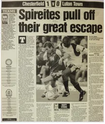 Match Report: Chesterfield vs Luton Town FC (8th May 2004)