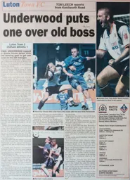 Match Report: Luton Town FC vs Oldham Athletic (7th Aug 2004)
