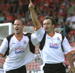 Ahmet Brkovic signals his first goal