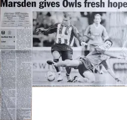 Match Report: Sheffield Wednesday vs Luton Town FC (4th Sep 2004)