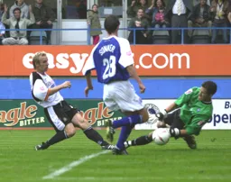 Paul Underwood hits the winner past future Hatter Mark Tyler