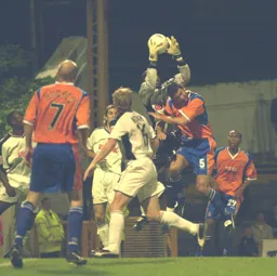 The Town put pressure on the Swans defence