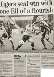 Match Report: Hull City vs Luton Town FC (23rd Oct 2004)
