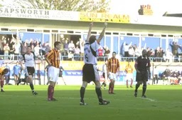 Paul Underwood after scoring goal number three