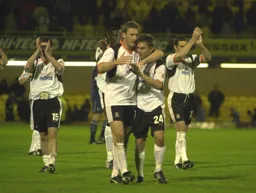 Happy Hatters at the end