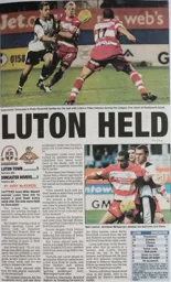 Match Report: Luton Town FC vs Doncaster Rovers (27th Nov 2004)