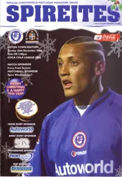 Programme: Chesterfield vs Luton Town FC (26th Dec 2005)