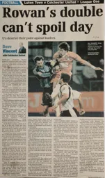 Match Report: Luton Town FC vs Colchester United (28th Dec 2005)