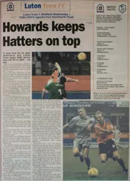 Match Report: Luton Town FC vs Sheffield Wednesday (1st Jan 2005)