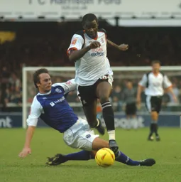 Enoch Showunmi thunders through