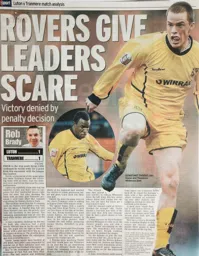 Match Report: Luton Town FC vs Tranmere Rovers (29th Jan 2005)