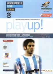 Programme: Huddersfield Town vs Luton Town FC (5th Feb 2005)