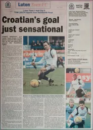 Match Report: Luton Town FC vs Hull City (12th Feb 2005)