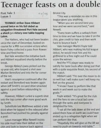 Match Report: Port Vale vs Luton Town FC (26th Feb 2005)