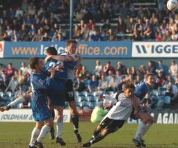 Steve Howard heads in the late equaliser