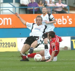 Paul Underwood slides in