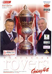 Programme: Doncaster Rovers vs Luton Town FC (7th May 2005)