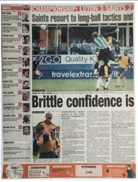 Match Report: Luton Town FC vs Southampton (9th Aug 2005)