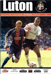 Programme: Luton Town FC vs Southampton (9th Aug 2005)