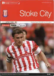 Programme: Stoke City vs Luton Town FC (20th Aug 2005)